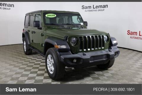 2020 Jeep Wrangler Unlimited for sale at Sam Leman Chrysler Jeep Dodge of Peoria in Peoria IL