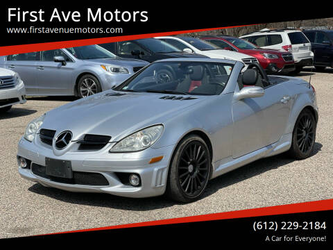 2006 Mercedes-Benz SLK for sale at First Ave Motors in Shakopee MN