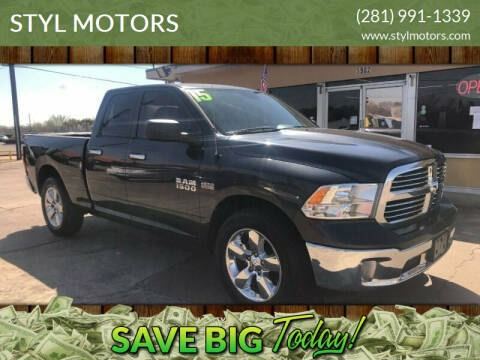 2015 RAM 1500 for sale at STYL MOTORS in Pasadena TX