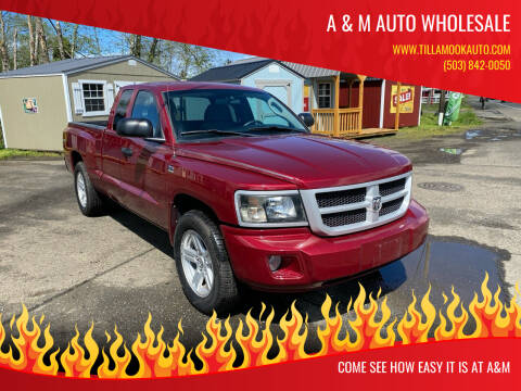 2011 RAM Dakota for sale at A & M Auto Wholesale in Tillamook OR