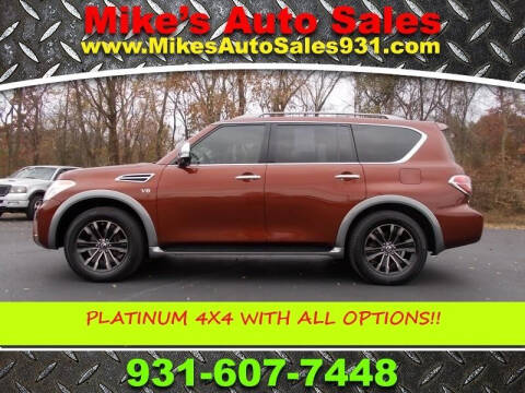 2017 Nissan Armada for sale at Mike's Auto Sales in Shelbyville TN