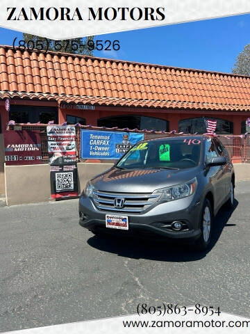 2013 Honda CR-V for sale at ZAMORA MOTORS SM in Santa Maria CA