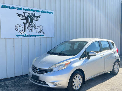 2014 Nissan Versa Note for sale at Team Knipmeyer in Beardstown IL