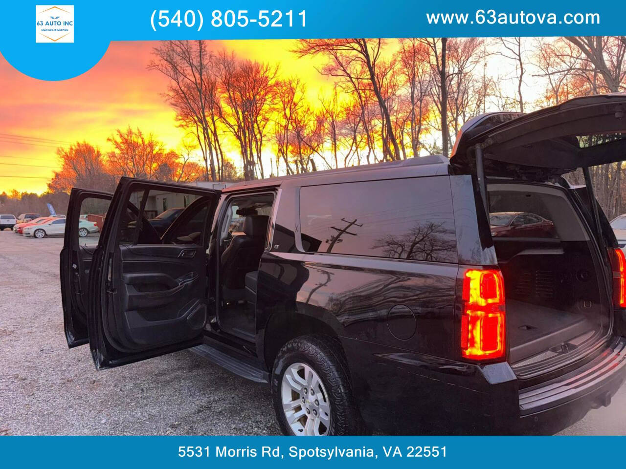 2015 Chevrolet Suburban for sale at 63 Auto Inc in Spotsylvania, VA