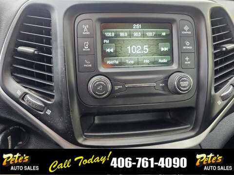 2016 Jeep Cherokee Sport