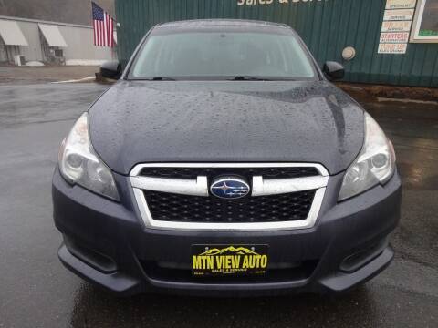 2013 Subaru Legacy for sale at MOUNTAIN VIEW AUTO in Lyndonville VT