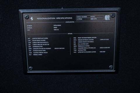 2016 Ferrari 488 GTB