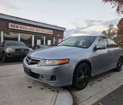 2006 Acura TSX for sale at New England Motor Cars in Springfield MA