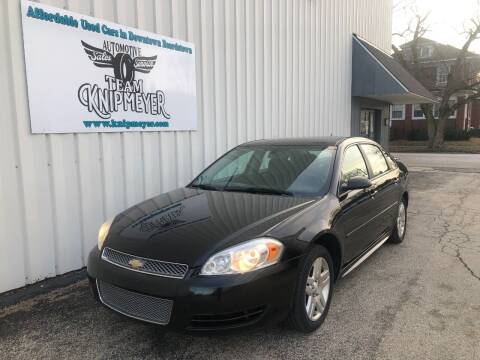 2014 Chevrolet Impala Limited for sale at Team Knipmeyer in Beardstown IL