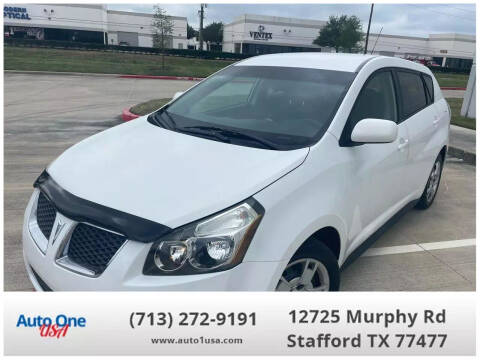 2009 Pontiac Vibe for sale at Auto One USA in Stafford TX