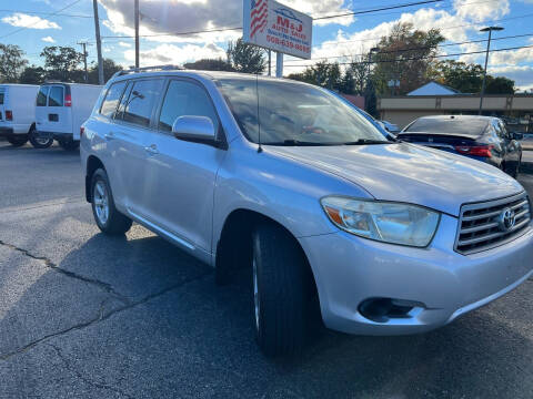 2008 Toyota Highlander for sale at M & J Auto Sales in Attleboro MA