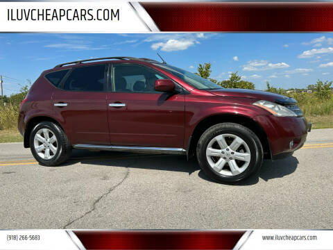 2007 Nissan Murano for sale at ILUVCHEAPCARS.COM in Tulsa OK