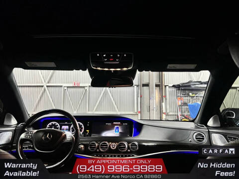 2017 Mercedes-Benz S-Class S 550