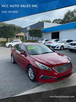 2017 Hyundai Sonata for sale at HCC AUTO SALES INC in Sarasota FL