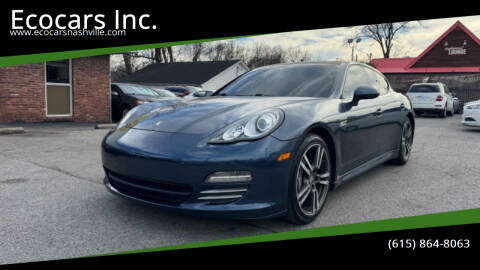 2011 Porsche Panamera for sale at Ecocars Inc. in Nashville TN