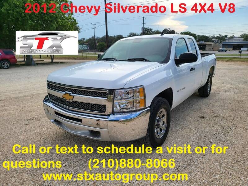 2012 Chevrolet Silverado 1500 for sale at STX Auto Group in San Antonio TX