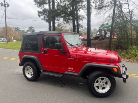2006 Jeep Wrangler for sale at THE AUTO FINDERS in Durham NC