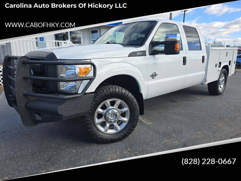 2014 Ford F-250 Super Duty for sale at Carolina Auto Brokers of Hickory LLC in Hickory NC