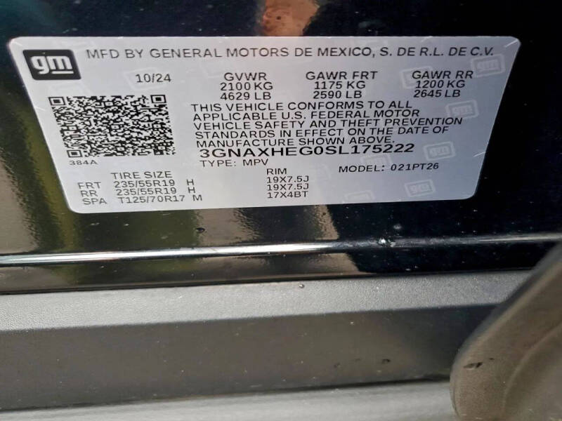 2025 Chevrolet Equinox LT