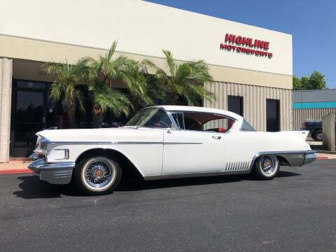 1958 Cadillac Eldorado for sale at HIGH-LINE MOTOR SPORTS in Brea CA