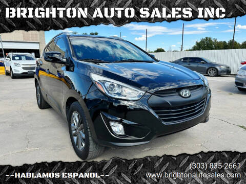 2015 Hyundai Tucson for sale at BRIGHTON AUTO SALES INC in Brighton CO