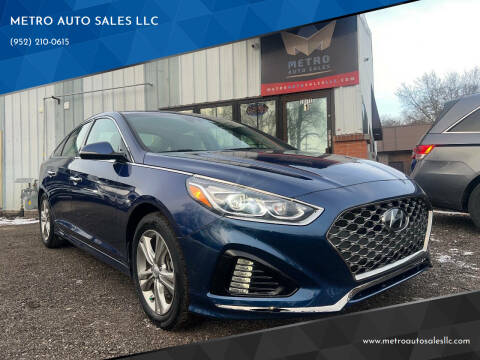 2019 Hyundai Sonata for sale at METRO AUTO SALES LLC in Lino Lakes MN