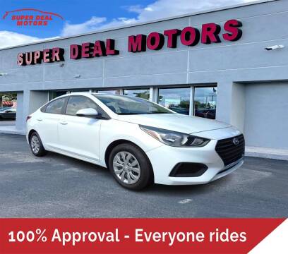 2021 Hyundai Accent for sale at SUPER DEAL MOTORS in Hollywood FL