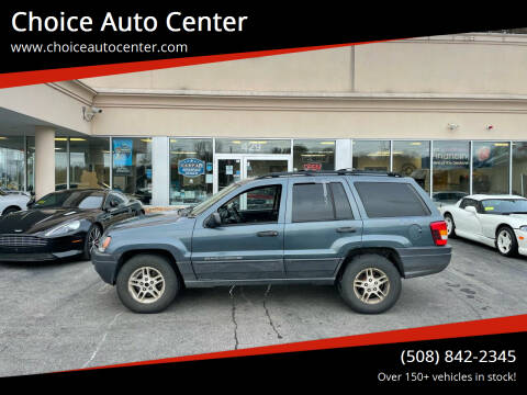 2004 Jeep Grand Cherokee for sale at Choice Auto Center in Shrewsbury MA