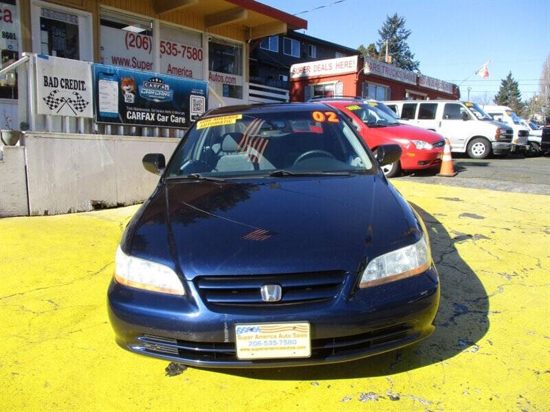 2002 Honda Accord Value Package