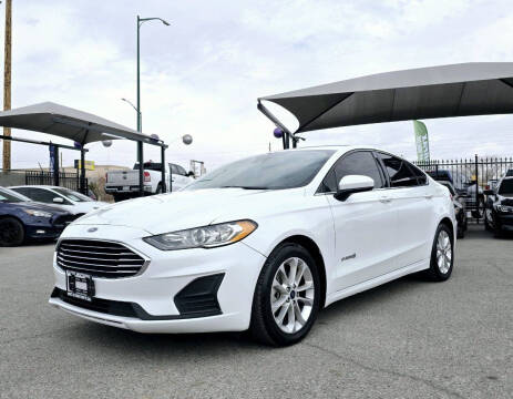 2019 Ford Fusion Hybrid for sale at Elite Motors in El Paso TX