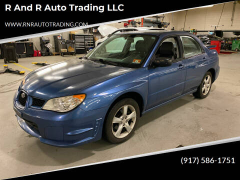 2007 Subaru Impreza for sale at R and R Auto Trading LLC in Hackettstown NJ