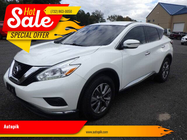 2016 Nissan Murano for sale at Autopik in Howell NJ