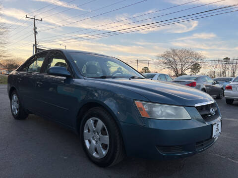 2008 Hyundai Sonata for sale at ICON AUTO SALES in Chesapeake VA