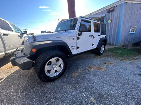 2013 Jeep Wrangler Unlimited for sale at E Motors LLC in Anderson SC