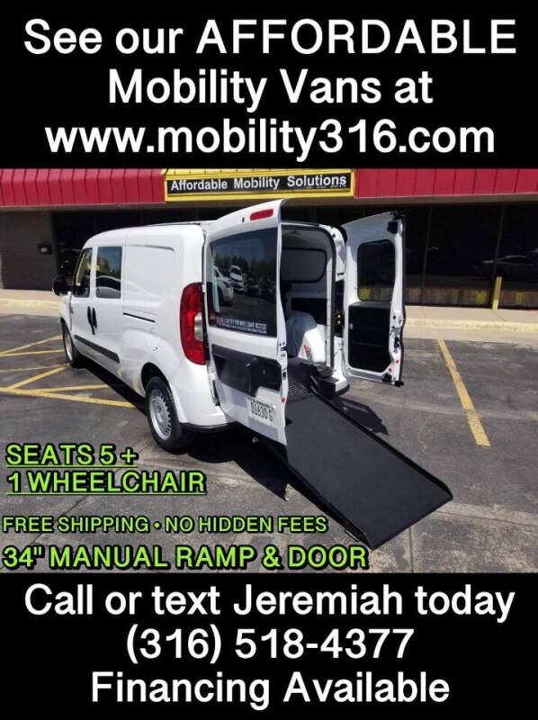 2022 RAM ProMaster City for sale at Affordable Mobility Solutions, LLC - Mobility/Wheelchair Accessible Inventory-Wichita in Wichita KS