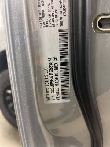 2021 RAM 2500 Laramie