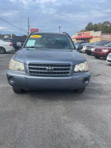 2002 Toyota Highlander for sale at SRI Auto Brokers Inc. in Rome GA
