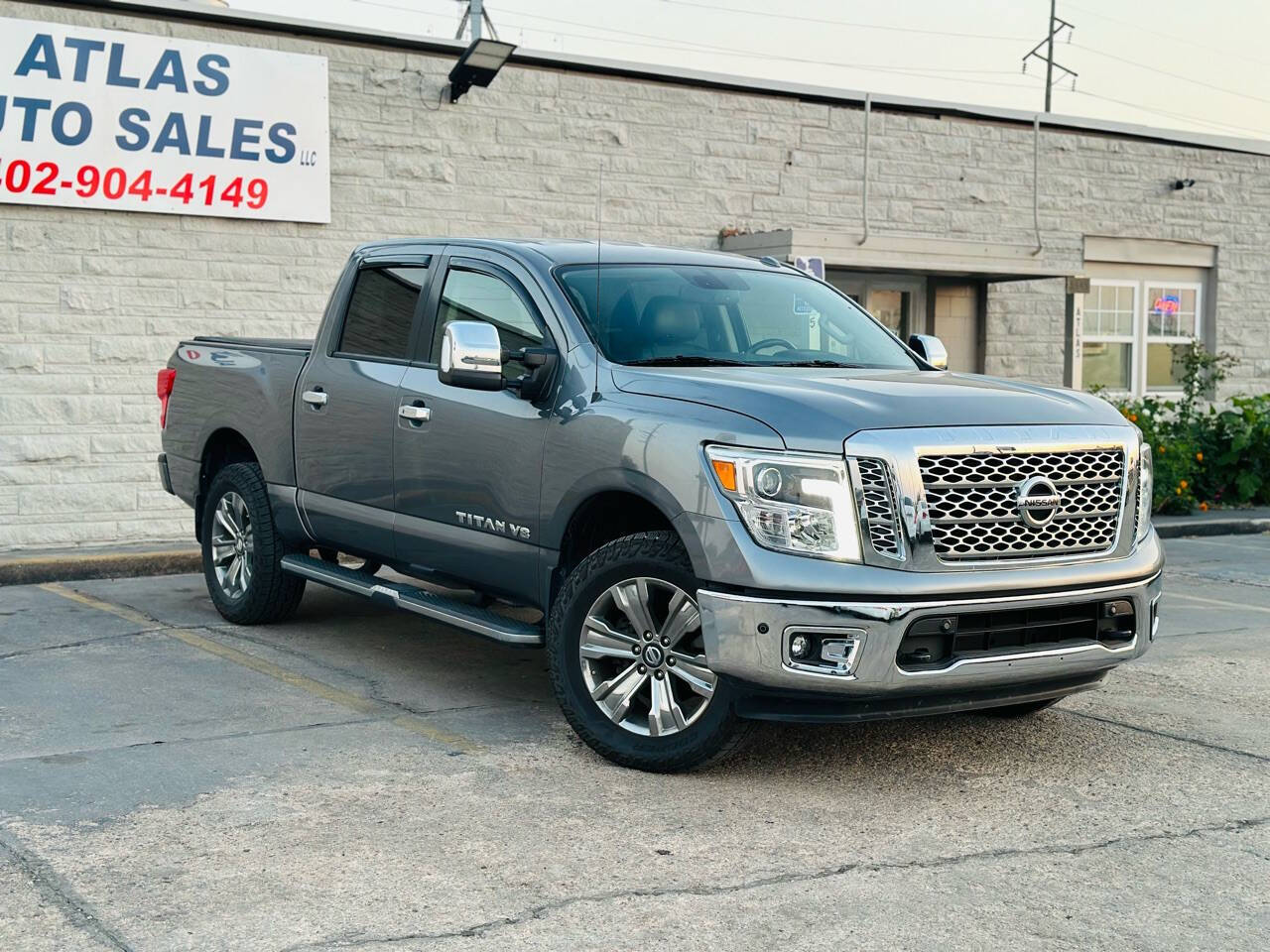 2019 Nissan Titan for sale at Atlas Auto Sales LLC in Lincoln, NE