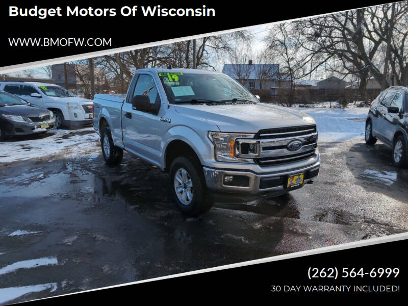 2019 Ford F-150 for sale at Budget Motors of Wisconsin in Racine WI