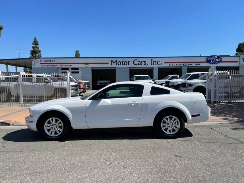 2007 Ford Mustang for sale at MOTOR CARS INC in Tulare CA