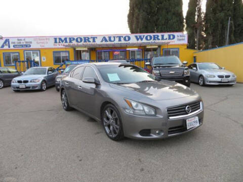 2014 Nissan Maxima for sale at Import Auto World in Hayward CA
