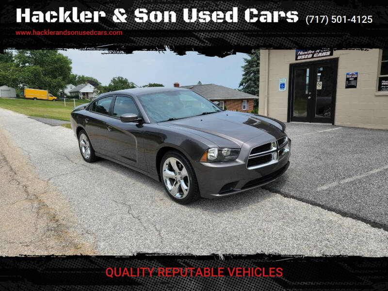2014 Dodge Charger for sale at Hackler & Son Used Cars in Red Lion PA