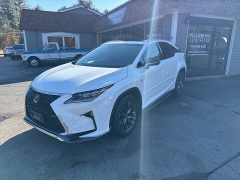 2018 Lexus RX 350 for sale at Millbrook Auto Sales in Duxbury MA