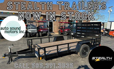 2025 Stealth Trailers S25PAO6512SA 12FT for sale at Auto Sound Motors, Inc. in Brockport NY