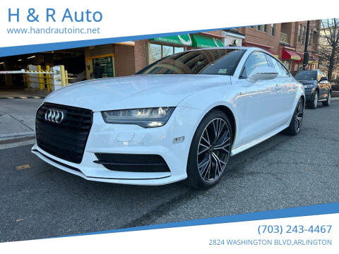 2017 Audi A7 for sale at H & R Auto in Arlington VA
