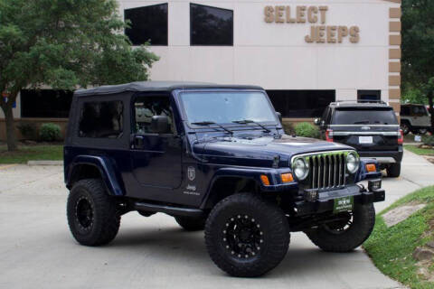 2006 Jeep Wrangler for sale at SELECT JEEPS INC in League City TX