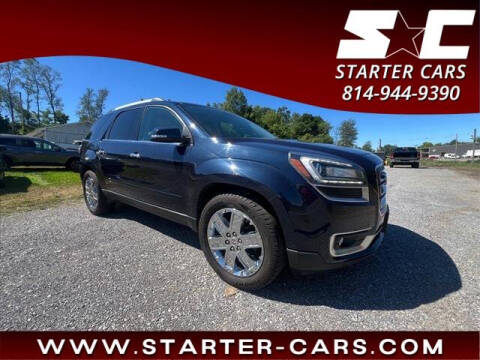 2017 GMC Acadia Limited for sale at Starter Cars in Altoona PA