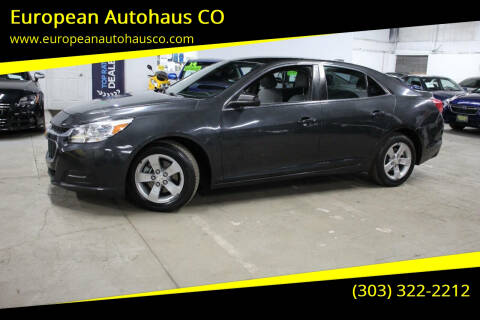 2015 Chevrolet Malibu for sale at European Autohaus CO in Denver CO