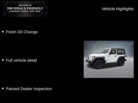 2019 Jeep Wrangler Sport