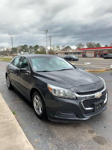 2015 Chevrolet Malibu for sale at City to City Auto Sales in Richmond VA